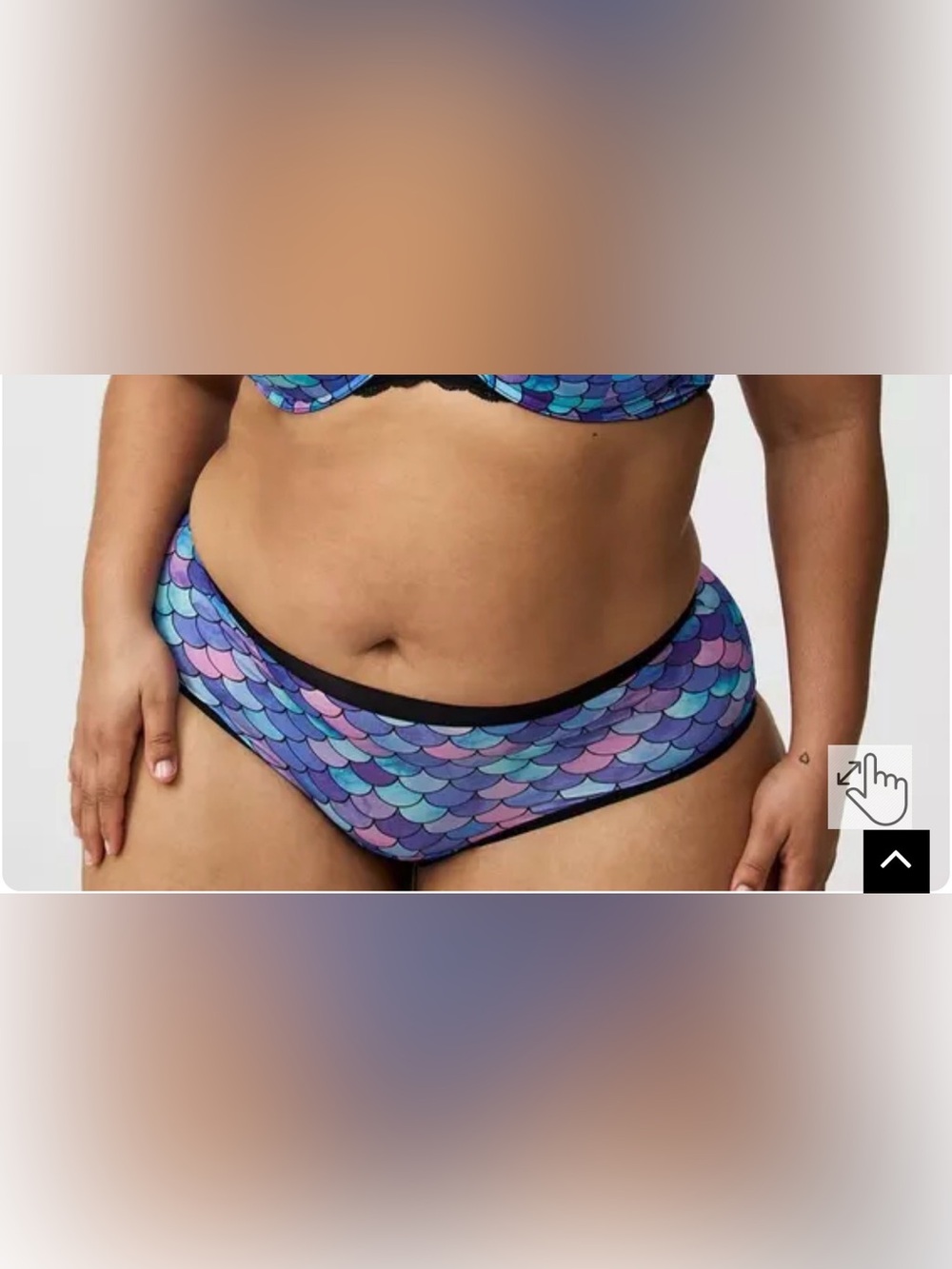 NWT Torrid second skin mid rise cheeky XO back panty size 3X